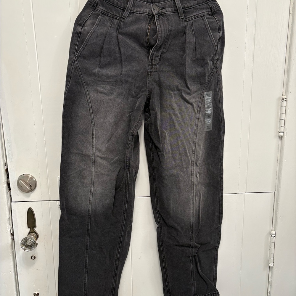 NWT SO Dark Gray Relaxed Jeans